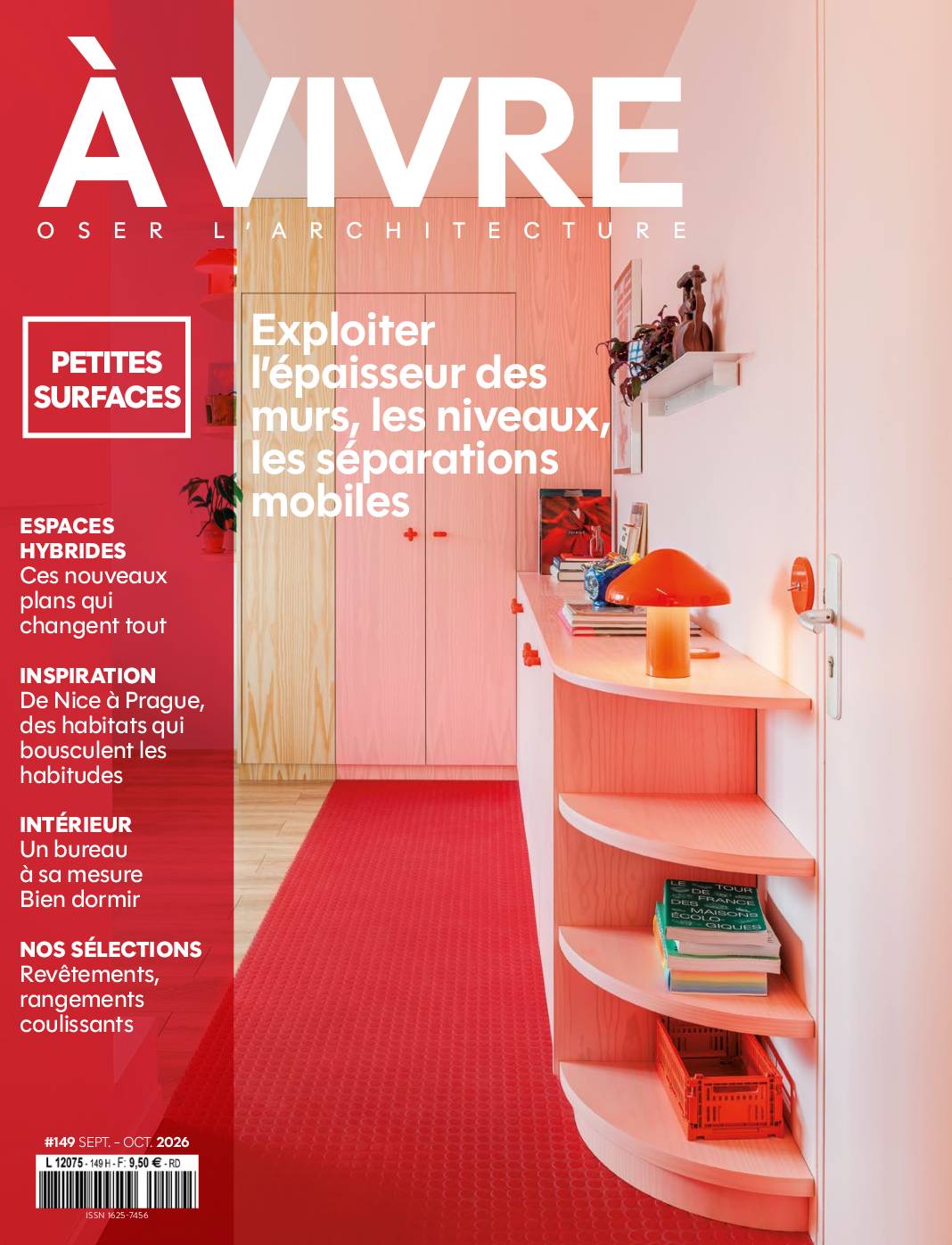 Petites surfaces - Exploiter l'épaisseur des murs, les niveaux, les séparations mobiles