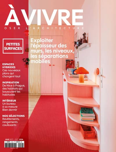 Petites surfaces - Exploiter l'épaisseur des murs, les niveaux, les séparations mobiles